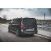 Накладки сплиттеры на задний бампер на Mercedes V W447 AMG-Line рестайл